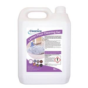 Cleanline Lemon Floor Cleaning Gel - 5 Litre