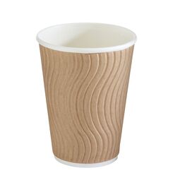 Tri-Cup 8oz Natural Double Wall Hot Cup