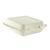 Compostable 9 x 8 inch Bagasse Lunch Box