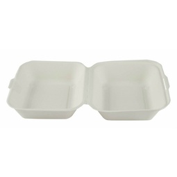 Medium Compostable Hinged Food Box