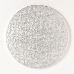 6" SILVER ROUND  CAKE BOARD