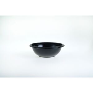 750ml Classic Round Black Salad Bowl