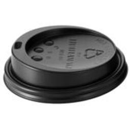 8oz Black Hot Cup Sip Lid