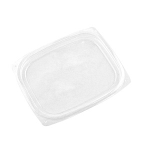 PLA Rectangular Deli Lid (fits 8-16oz deli)