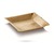 Palm Leaf Square Plate - Cuadra Design - 7.5in (18 x 18cm)