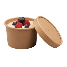 04S8CPK 8OZ KRAFT SOUPER POT