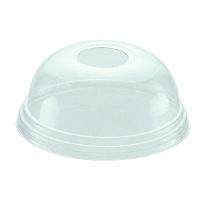 rPET - 7-10oz Polarity Dome Lid With Hole