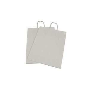 White Kraft 2 Ply SOS Bag