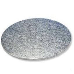 8" ROUND SILVER THICK CAKE BOARD