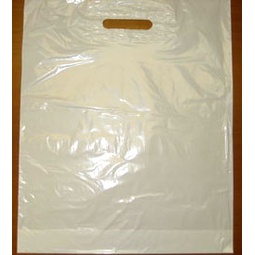 X158 12X12X4 WHT PUNCH HANDLE BAG