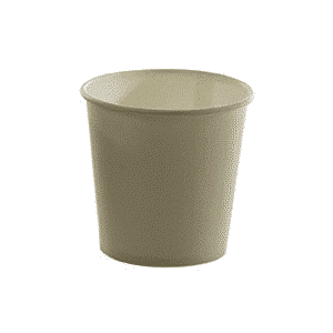 Sustain White Single Wall Bio Hot Cup - Plain - 4oz / 120ml