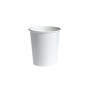 4oz White Single Wall Hot Cup