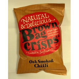 BROWN BAG OAK SMOKED CHILLI CRISPS