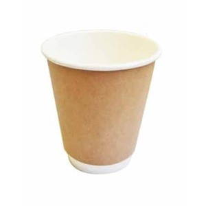 Sustain Kraft Double Wall Bio Hot Cup - Plain - 8oz/240ml