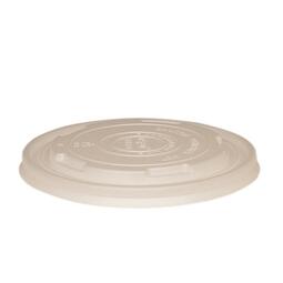 90mm Flat CPLA Lid (fits 6 - 10oz soup)