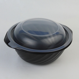 BOL500N BLACK 500ML MW BOWL