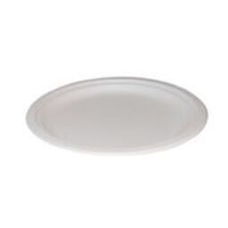 D06009 7" BAGASSE PAPER PLATE 1X500