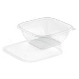 DOM54124 RPET LID FOR RPET SQ BOWL