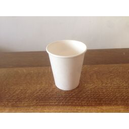 8OZ WHITE DOUBLE WALL CUPS