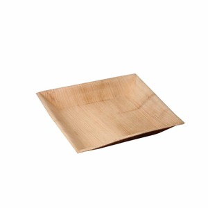 Palm Leaf Square Bowl - Cuadra Design - 6.5in (16 x 16 x 4.5cm)