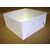 White Compostable 12in Wedding Cake Box Base