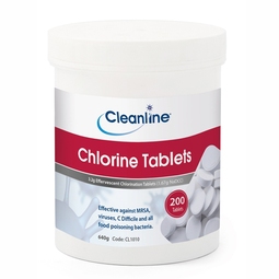 C/LINE CHLORINE/BLEACH TAB CL1010  6X200